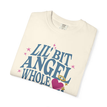 Wallen Angel Outlaw Comfort Colors Tee - Sunlit Funlit Country Music Tees